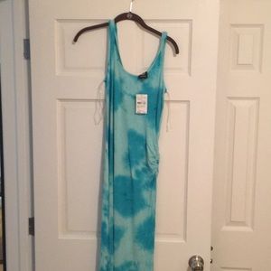 Tie dye maxi dress NWT